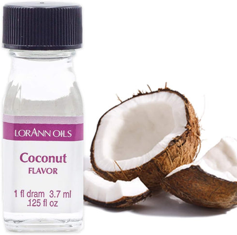 LorAnn Coconut SS Flavor, 1 dram bottle (3.7ml - 0.0125 fl oz - 1 teaspoon)