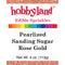 Hobbyland Edible Sprinkles, Pearlized Sanding Sugar, 4 Oz (Rose Gold)