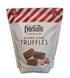 Dilettante Chocolates Candy Cane Truffles, Milk Chocolate Peppermint Ganache, Ethically Sourced, 24