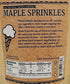 100% 6 oz Woods Maple Sprinkles Pure Vermont Maple Sugar All-Natural Sweetener Single Ingredient, No Additives Healthy
