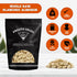 16 oz. 1 lb Presto Sales Whole Blanched Almonds Skinless Raw | Great for baking and decorations | Vegan, Non-GMO |