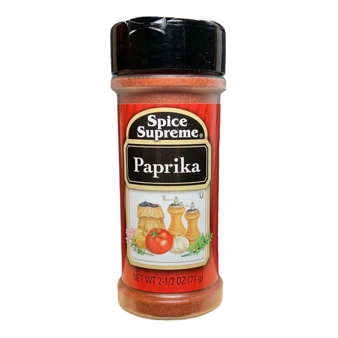 Spice Supreme Paprika, 2.5oz (Single)