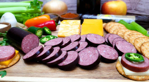 Summer 7 Summer PEARSON RANCH Venison Wild Game Sausage Ounce Stick of Venison Sausage Exotic Meat, Gluten-Free