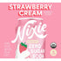 12 Oz, 4 Pack Nixie, Soda Zero Sugar Strawberry Cream Organic, Fl