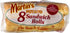 Martin's Famous Pastry Shoppe, Inc. 8pk 15 oz. (3 Martin's Potato Sandwich Rolls- Bag Bags)
