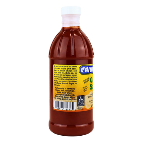 (3 Pack, 16oz) Cajun Power garlic sauce - Authentic Louisiana Flavor, Gourmet Cooking Sauce, Perfect for Cajun Recipes