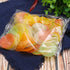 JTEDZI 6.35 oz 180g, Pack 1) Uncooked Prawn Chips / Colored Shrimp Chips Snack, Prawn Crackers, Shrimp Chips Uncooked