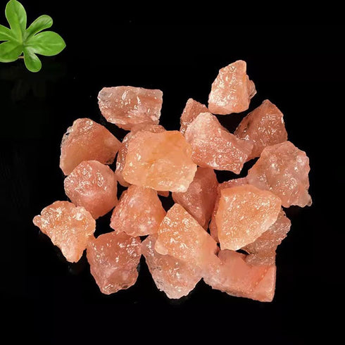 RCSTONE 1.18 1.97 Inches, 0.22 M33, Himalayan Pink Crystal Salt Stones, to Pounds for Salt Lamp, Bowl, and Decorations