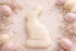 9 Cottontail Solid Polar Dream White Chocolate Bunny Easter Vegan, Allergy-Friendly, Kosher Free of Dairy, Peanuts