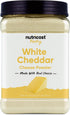 Nutricost Pantry White Cheddar Cheese Powder (2.5 Pounds Per Bottle) - Powdered