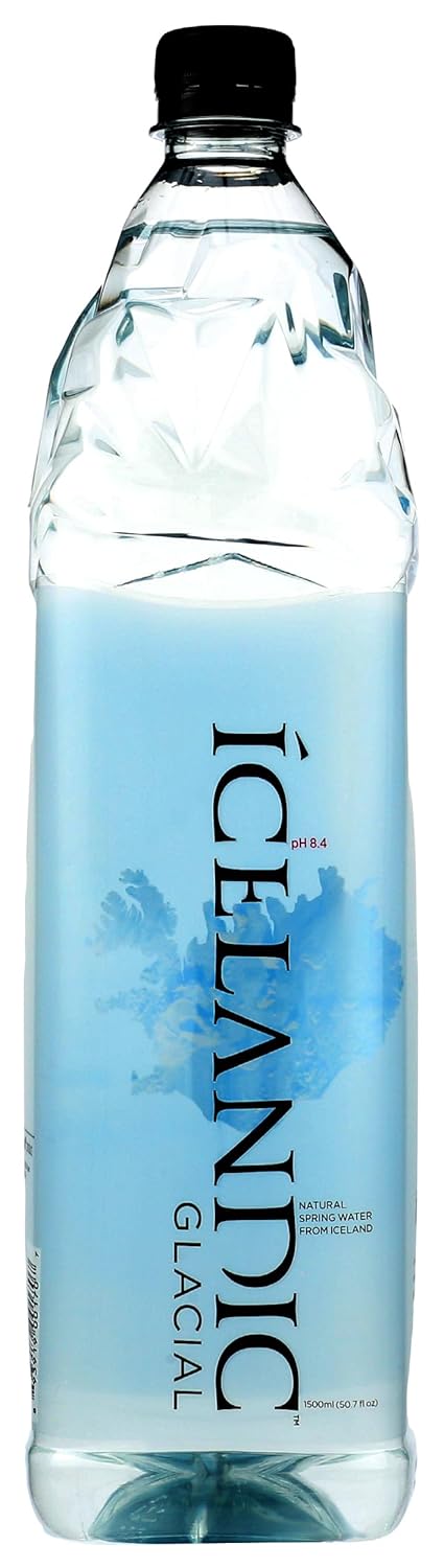 Icelandic Glacial Natural Spring Water Single Bottle, 50.7 Fl Oz