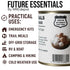 10-Year 8 oz #2.5 18 Pack 1 Future Essentials Powdered Whole Eggs Shelf Life, Easy Prep Powdered Eggs for Survival