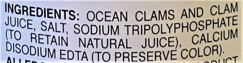 Chef's Quality 51 Oz. (2 Pack) : Chopped Ocean Clams