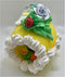 Generic Easter Sugar Egg Yellow, Rose & Ladybug by Schoene Schaetze