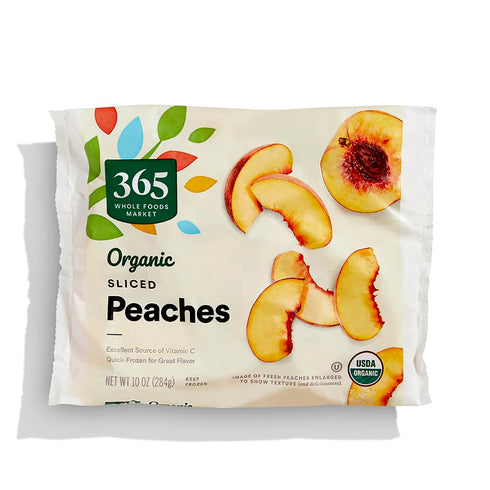 365 by Whole Foods Market , Organic Sliced Peaches, 10 oz