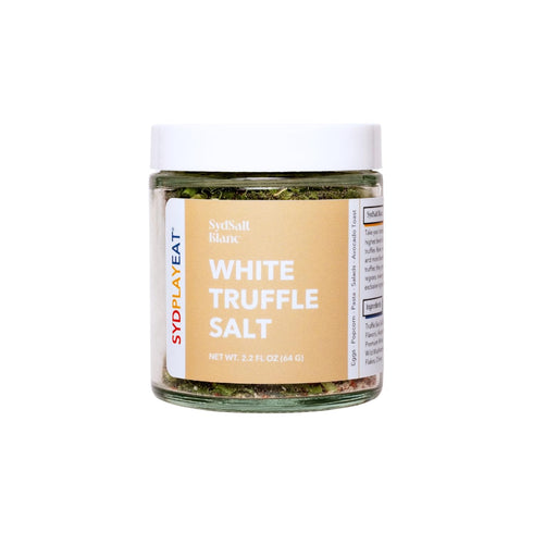Truffle Salt Blend with Extra White Truffle, Chives, Red Pepper Flakes, Aleppo