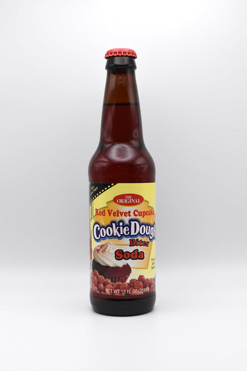 Generic Pack| 12 Pack 4 12 oz 12 Pack Rocket Fizz Cookie Dough Soda Variety of Unique Flavors of Soda Pop with Real