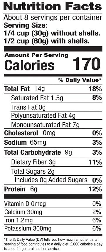1 lb (16 oz) Lightly Salted Pistachios, Dry Roasted with Sea Salt, Bag