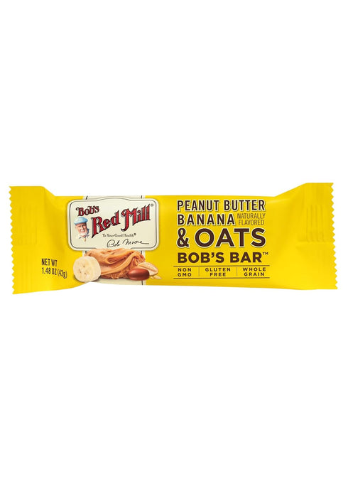 5pk 5 (Pack 1) Bob's Red Mill PB Banana & Oats Bar, bars of - Non GMO, Gluten Free, Kosher