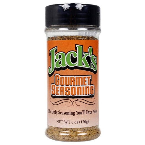 Jack's Gourmet Seasoning Special Blend Spices for Steak Seafood Pork Hamburgers All Purpose 6 oz