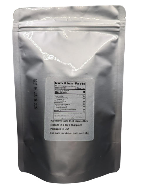 Nature Tea 100% (8 oz) Epazote Herb - Dried Chenopodium ambrosioides C/S from Nature