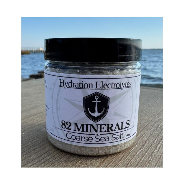 82 Minerals French Grey Sea Salt | 4oz Coarse Premium Hand-Harvested Sel