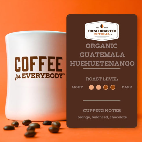 3rd 12 oz Fresh Roasted Coffee, Organic Guatemala | Single Origin, USDA Organic, Mold & Myco Party Tested, Kosher |