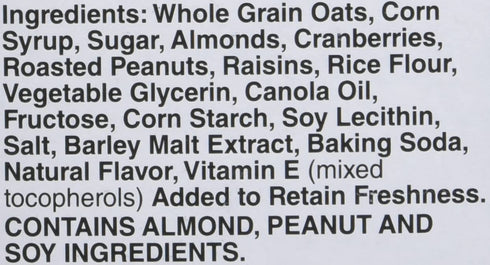15 Nature Valley Granola Bars, Fruit & Nut, Chewy Trail Mix Granola Bars, Ounce