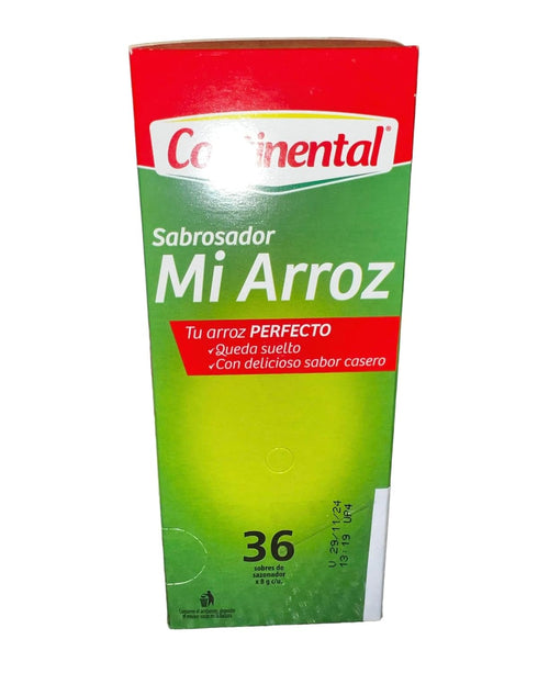 Generic ARROZ 36 SABROSADOR CONTINENTALMI BOLCITAS (CONSOME)