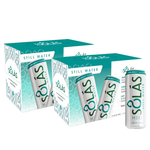 H2O 12oz Ozonation (16-Pack) Sls Still Water Aluminum Water Cans with Recyclable Design Purified with Reverse Osmosis