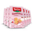 Loacker Quadratini Raspberry Yogurt Wafer Cookies LARGE - 30% Less Sugar -