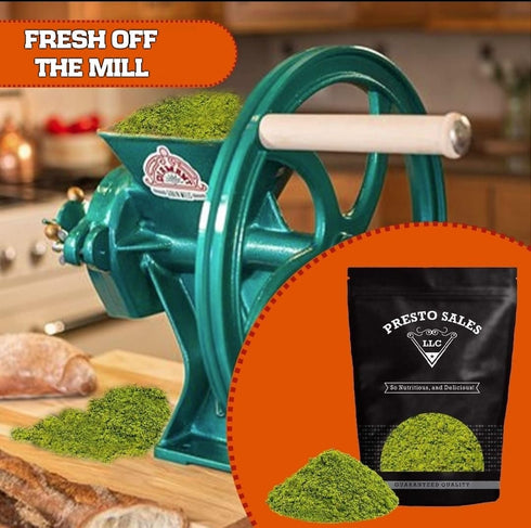 Packed 1 lb. (16 oz.) Pistachios, Green California Shelled Raw Flour/powder/ground/meal, Finely n' Fresh