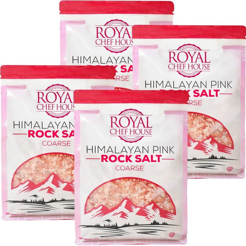 Anna and Sarah Himalayan Pink Salt 20 lbs Coarse Bulk (in 4