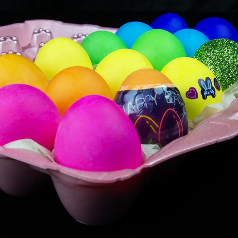 1 1 (3 PAAS Easter Egg Decorating Bundle, Includes Deluxe Kit, Neon Egg Dying Kit, and PAAS Whiskers for Easy Egg
