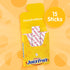 Juicy Fruit Gum 15 (10 Pack) Original Bubble Chewing Gum, pieces