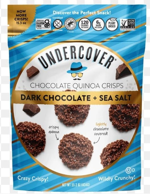Generic Undercover chocolate quinoa crisps, 15.3oz, by BKLYNBB