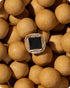 16.6 oz LAKRIDS BY BLOW - Crispy Caramel Egg - - Easter Egg with Chocolate Covered Gourmet Licorice from Copenhagen