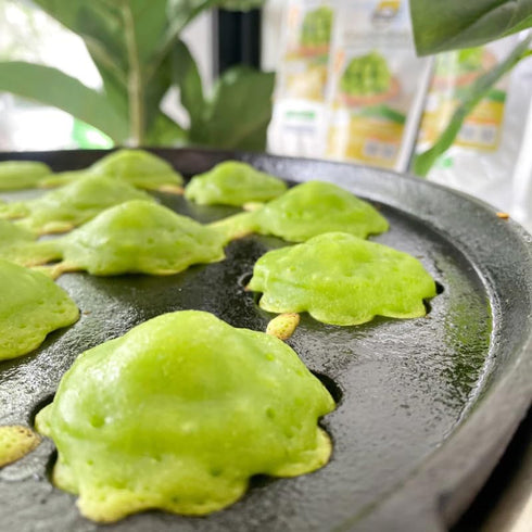Generic (500g) Traditional Thai Pandan Sweet Pancake Mix Authentic Chewy Singapore-Style Pancake Flour Blend