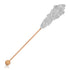 18 Candy Envy - Silver Caf Sugar Sticks Mini Rock Candy - Individually Wrapped Silver Drink Stirrers - Original Sugar