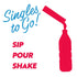 6 (Pack 4) Sonic Singles to Go Powdered Drink Mix, Ocean Water, CT