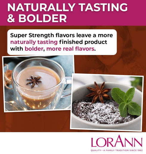 LorAnn Oils Super Strength Flavoring - Anise Oil, 1 fl oz, 4X Stronger Than Extracts for Candy Making