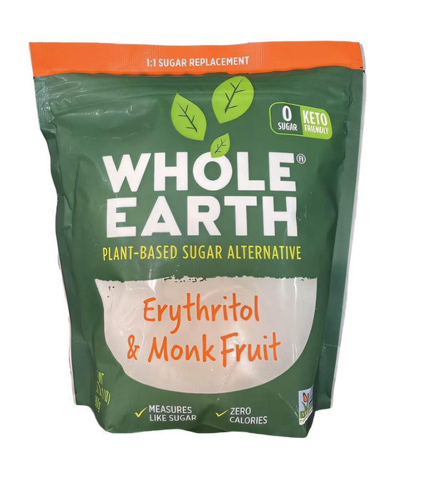 Generic Plant-Based Erythritol & Monk Fruit Sweetener Zero Calorie Sugar Alternative, 32 oz