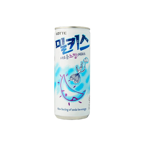 Lotte 8.5 (Pack 6) Milkis Soda Beverage, Fluid Ounce