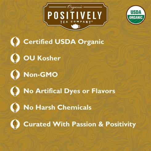 16 Organic Positively Tea Company, Ti Kuan Yin Oolong Tea, Loose Leaf, Ounce