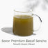 30 Packets Yu Tea Decaf Organic Sencha Green Tea Powder, Instant | Rich in Antioxidants, EGCG, & L-Theanine | Pure
