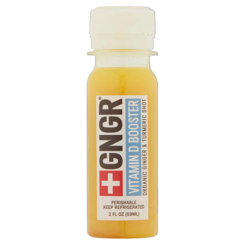 D3 Immune 2 oz (Pack 12) +GNGR Vitamin D Shot Bone & Joint Support, Organic Cold-Pressed Ginger shot with Turmeric