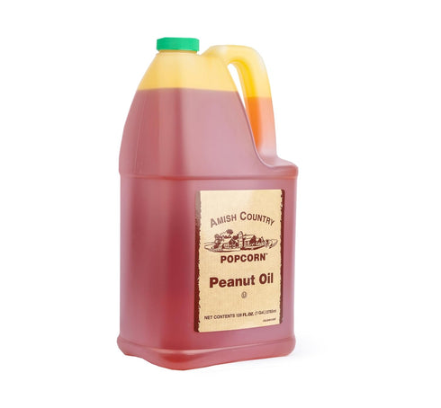 Amish Country Popcorn | Peanut Oil - 1 Gallon | Old Fashioned,