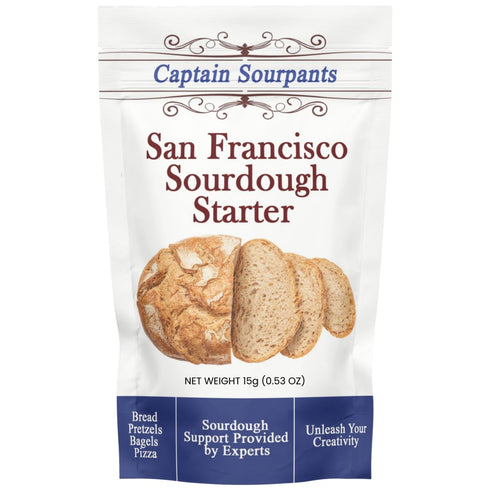 San Francisco Sourdough Starter Culture- 100+ Year Old Dehydrated Heirloom Style Sourdough