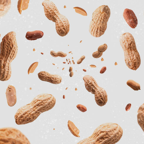 2 lbs Naturalee Peanuts, In Shell - Roasted, Salted - Natural Healthy Snack