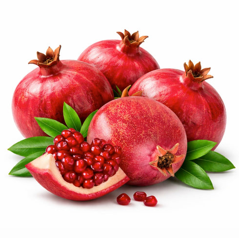 Generic Produce Fresh Pomegranates (4 Count) Sweet, Juicy, Premium Quality Fruit